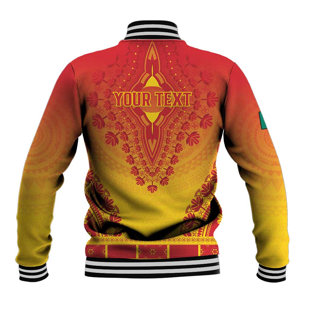 Personalized Cameroon African Dashiki Baseball Jacket - Wonder Print Shop