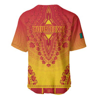 Personalized Cameroon African Dashiki Baseball Jersey - Wonder Print Shop