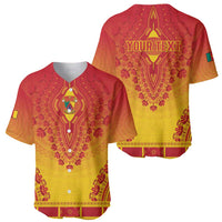 Personalized Cameroon African Dashiki Baseball Jersey - Wonder Print Shop