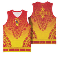 Personalized Cameroon African Dashiki Basketball Jersey - Wonder Print Shop
