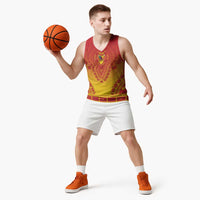 Personalized Cameroon African Dashiki Basketball Jersey - Wonder Print Shop