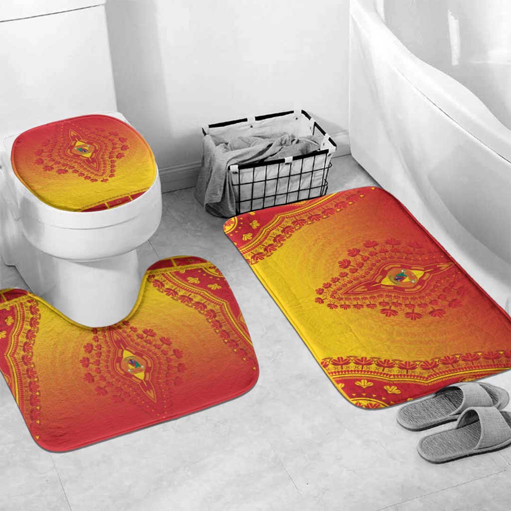 Cameroon African Dashiki Bathroom Set - Wonder Print Shop