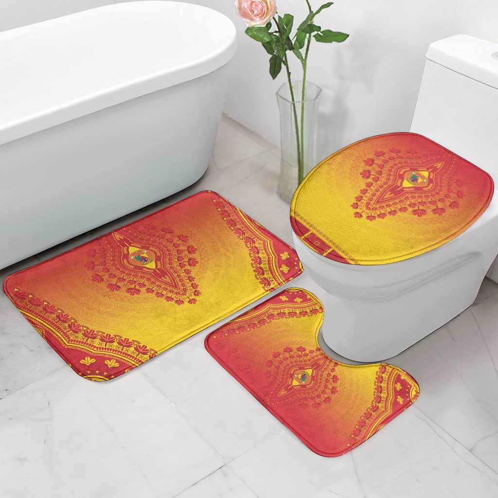 Cameroon African Dashiki Bathroom Set - Wonder Print Shop