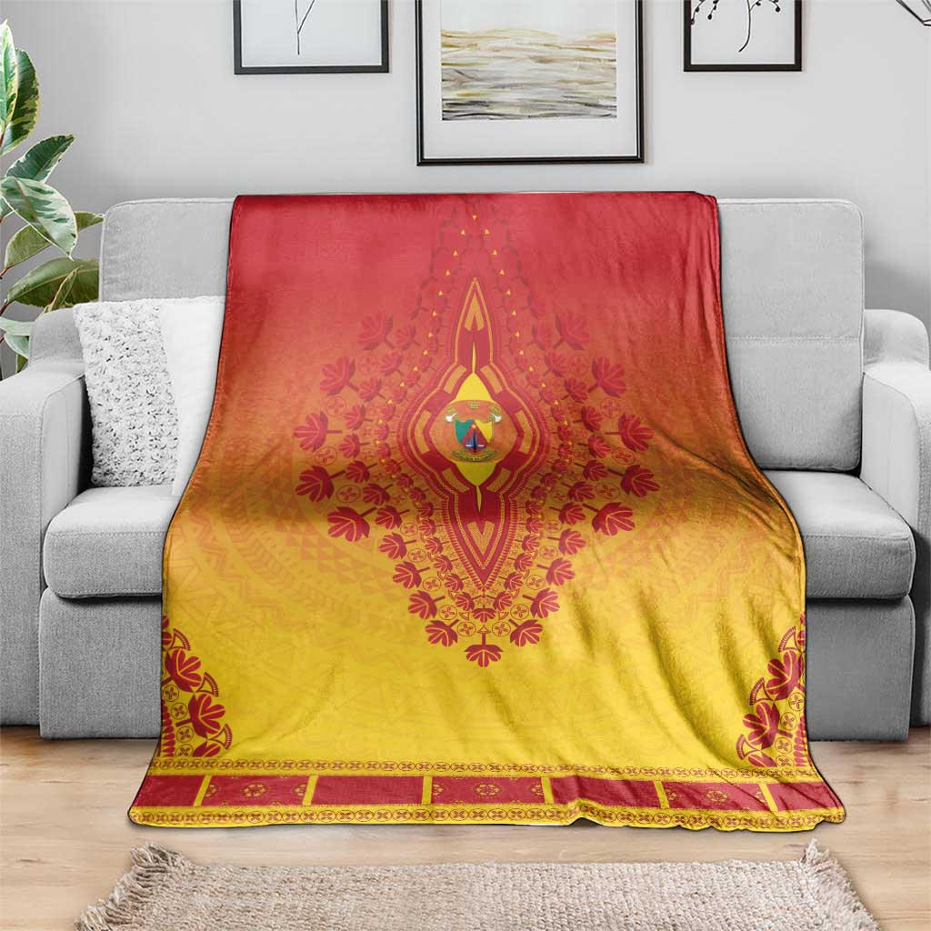 Cameroon African Dashiki Blanket - Wonder Print Shop