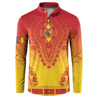 Personalized Cameroon African Dashiki Button Sweatshirt - Wonder Print Shop