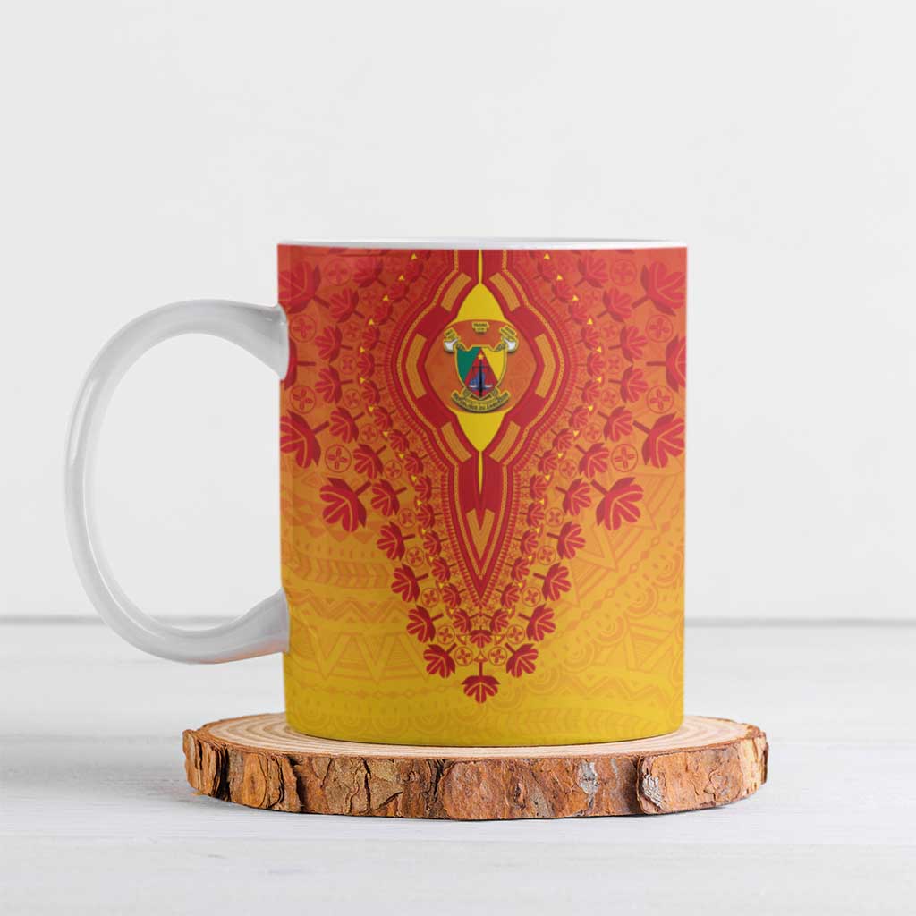 Personalized Cameroon African Dashiki Ceramic Mug - Wonder Print Shop