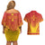 Personalized Cameroon African Dashiki Couples Matching Off Shoulder Short Dress and Hawaiian Shirt - Wonder Print Shop