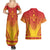 Personalized Cameroon African Dashiki Couples Matching Summer Maxi Dress and Hawaiian Shirt - Wonder Print Shop