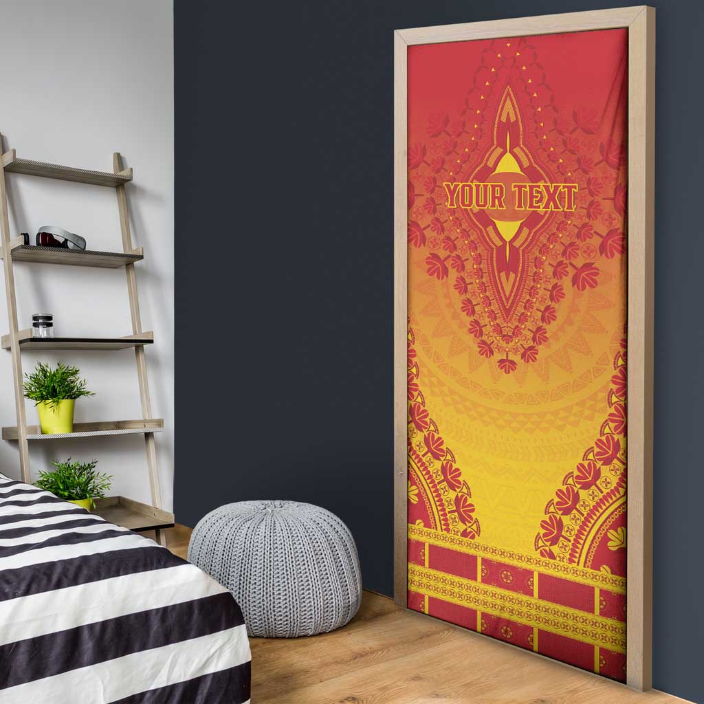 Personalized Cameroon African Dashiki Door Cover - Wonder Print Shop