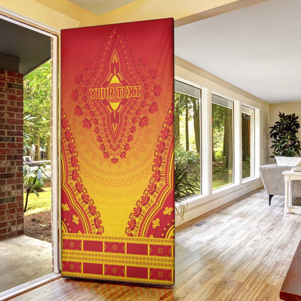 Personalized Cameroon African Dashiki Door Cover - Wonder Print Shop