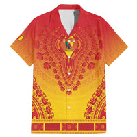 Personalized Cameroon African Dashiki Family Matching Mermaid Dress and Hawaiian Shirt - Wonder Print Shop