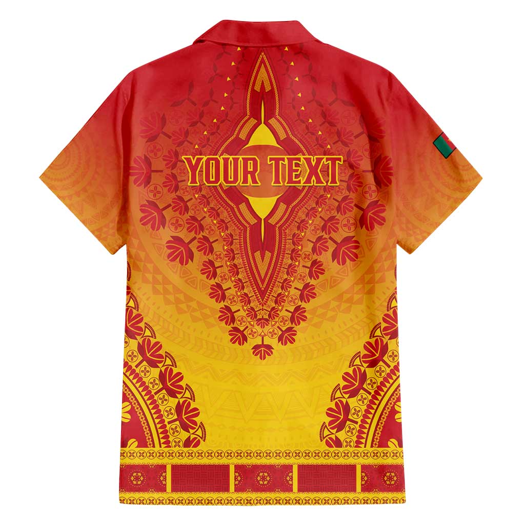 Personalized Cameroon African Dashiki Family Matching Off Shoulder Short Dress and Hawaiian Shirt - Wonder Print Shop