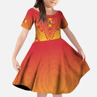 Personalized Cameroon African Dashiki Family Matching Puletasi and Hawaiian Shirt - Wonder Print Shop
