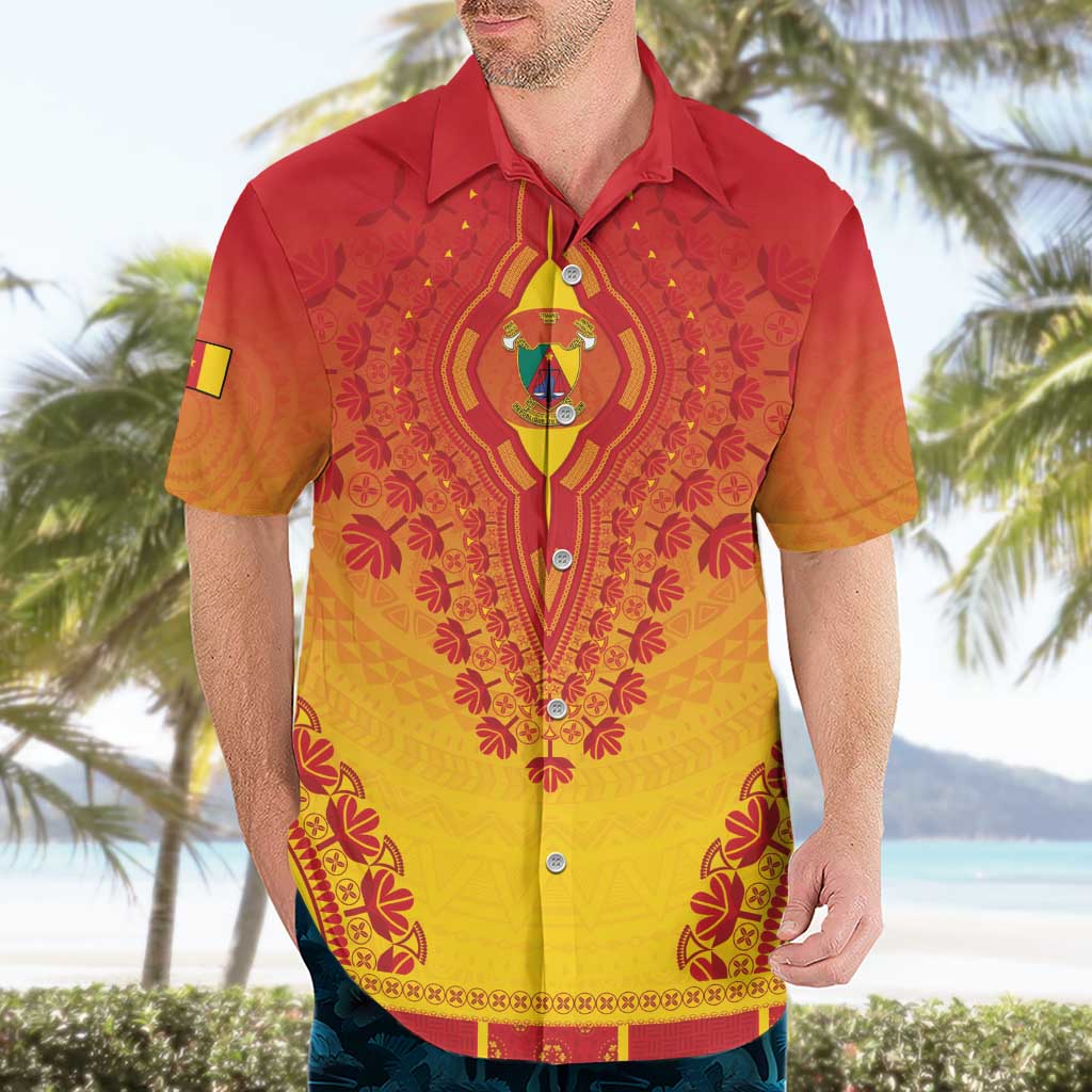 Personalized Cameroon African Dashiki Hawaiian Shirt - Wonder Print Shop