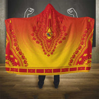 Cameroon African Dashiki Hooded Blanket - Wonder Print Shop