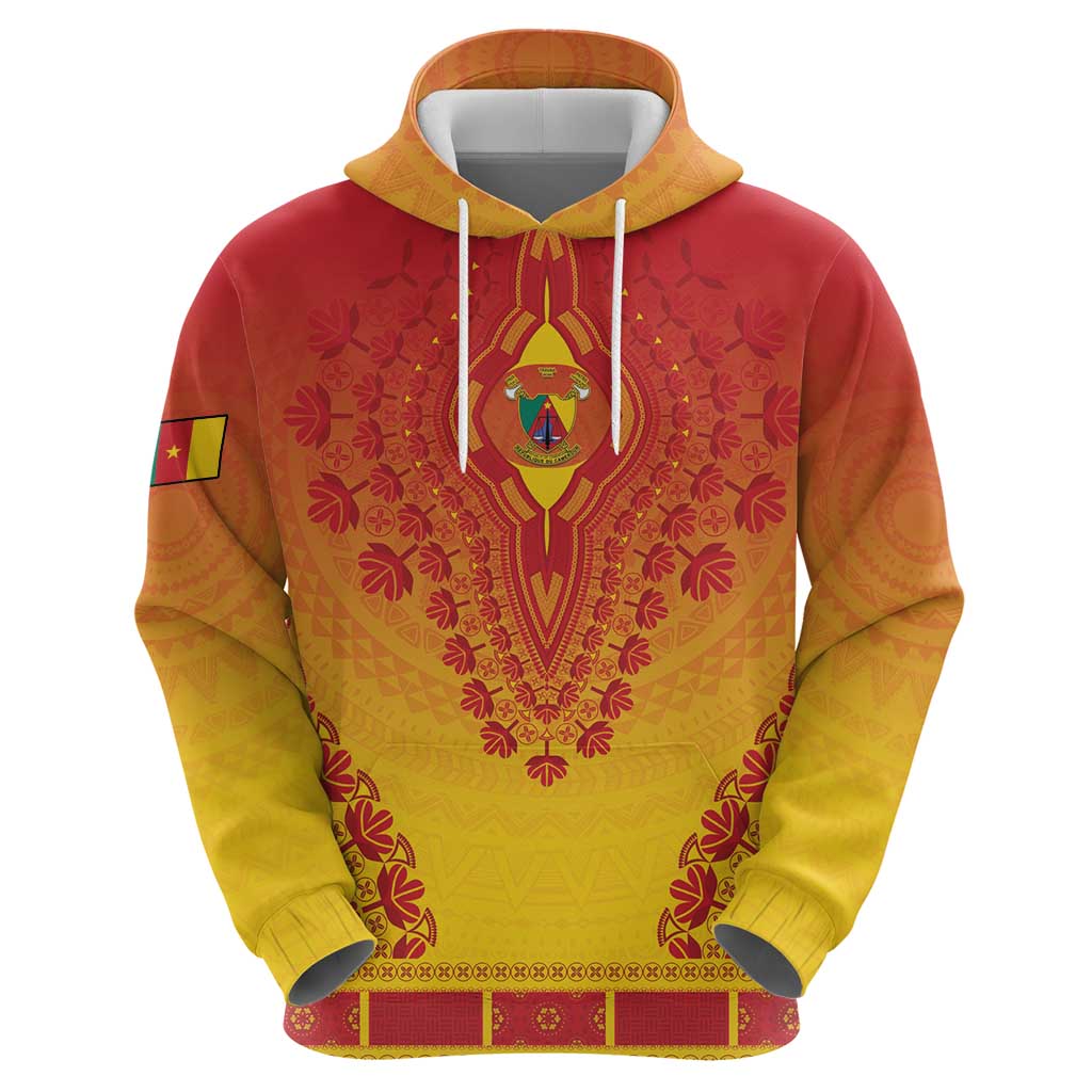 Personalized Cameroon African Dashiki Hoodie - Wonder Print Shop
