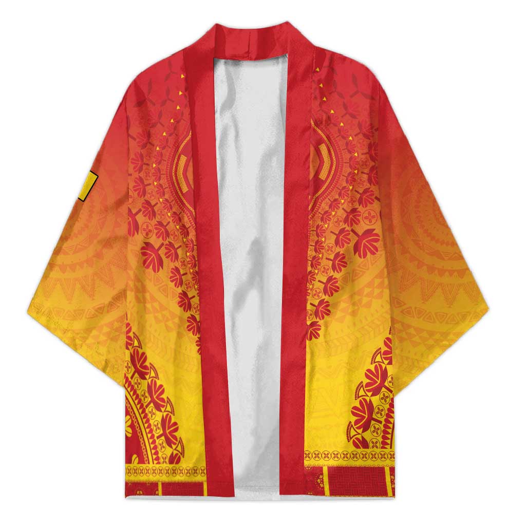 Personalized Cameroon African Dashiki Kimono - Wonder Print Shop