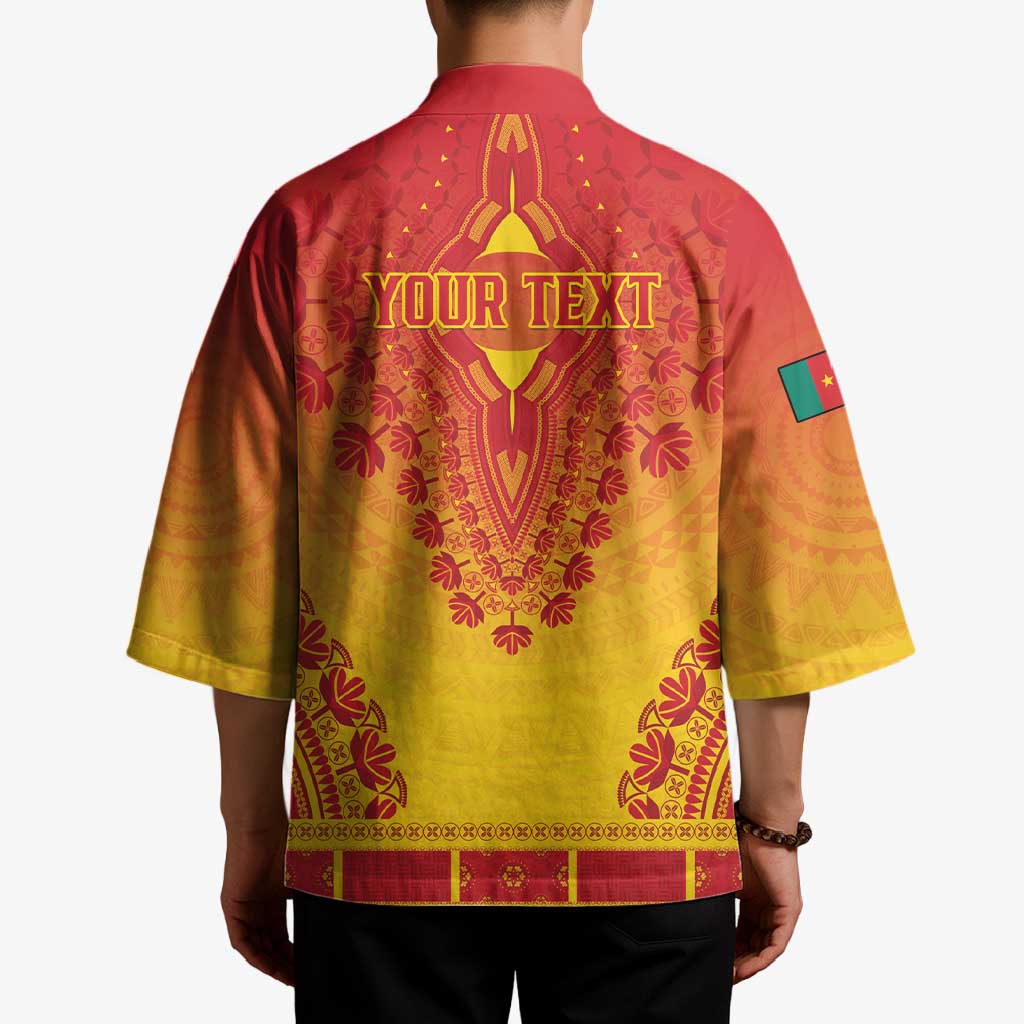 Personalized Cameroon African Dashiki Kimono - Wonder Print Shop