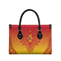 Cameroon African Dashiki Leather Bag - Wonder Print Shop