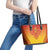 Cameroon African Dashiki Leather Tote Bag - Wonder Print Shop