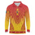 Personalized Cameroon African Dashiki Long Sleeve Polo Shirt - Wonder Print Shop