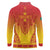 Personalized Cameroon African Dashiki Long Sleeve Polo Shirt - Wonder Print Shop