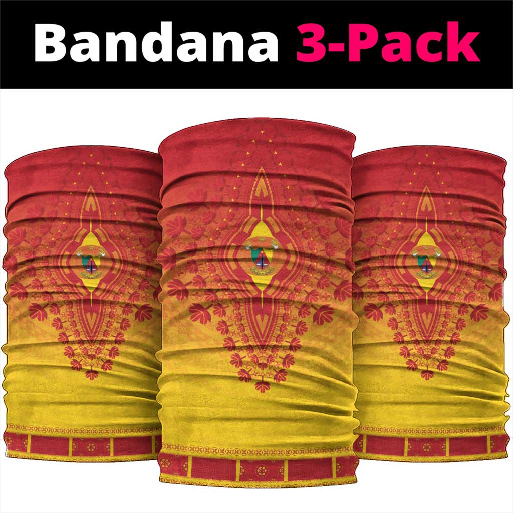 Cameroon African Dashiki Neck Gaiter - Wonder Print Shop