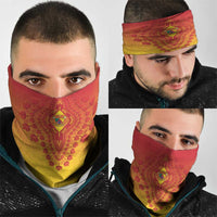 Cameroon African Dashiki Neck Gaiter - Wonder Print Shop