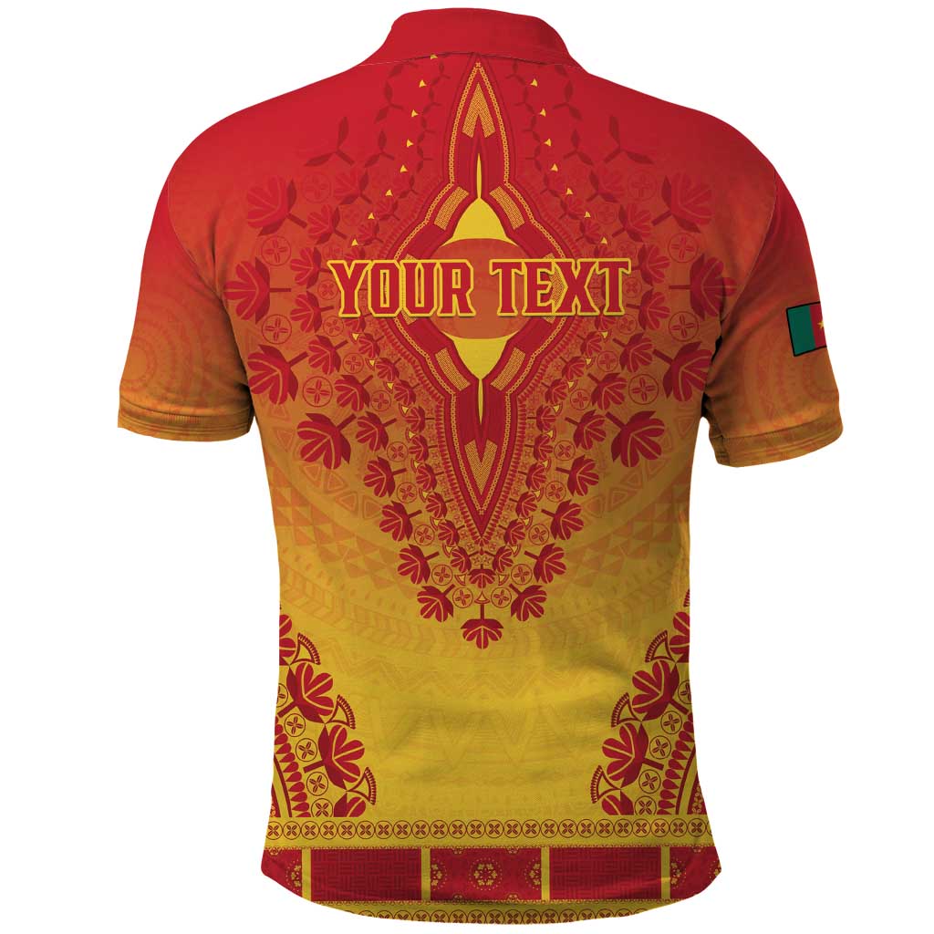 Personalized Cameroon African Dashiki Polo Shirt - Wonder Print Shop
