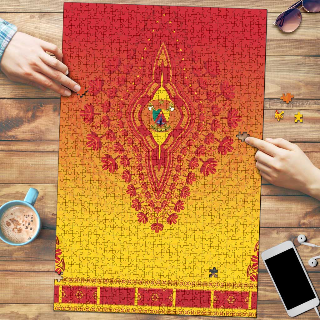Cameroon African Dashiki Puzzle - Wonder Print Shop