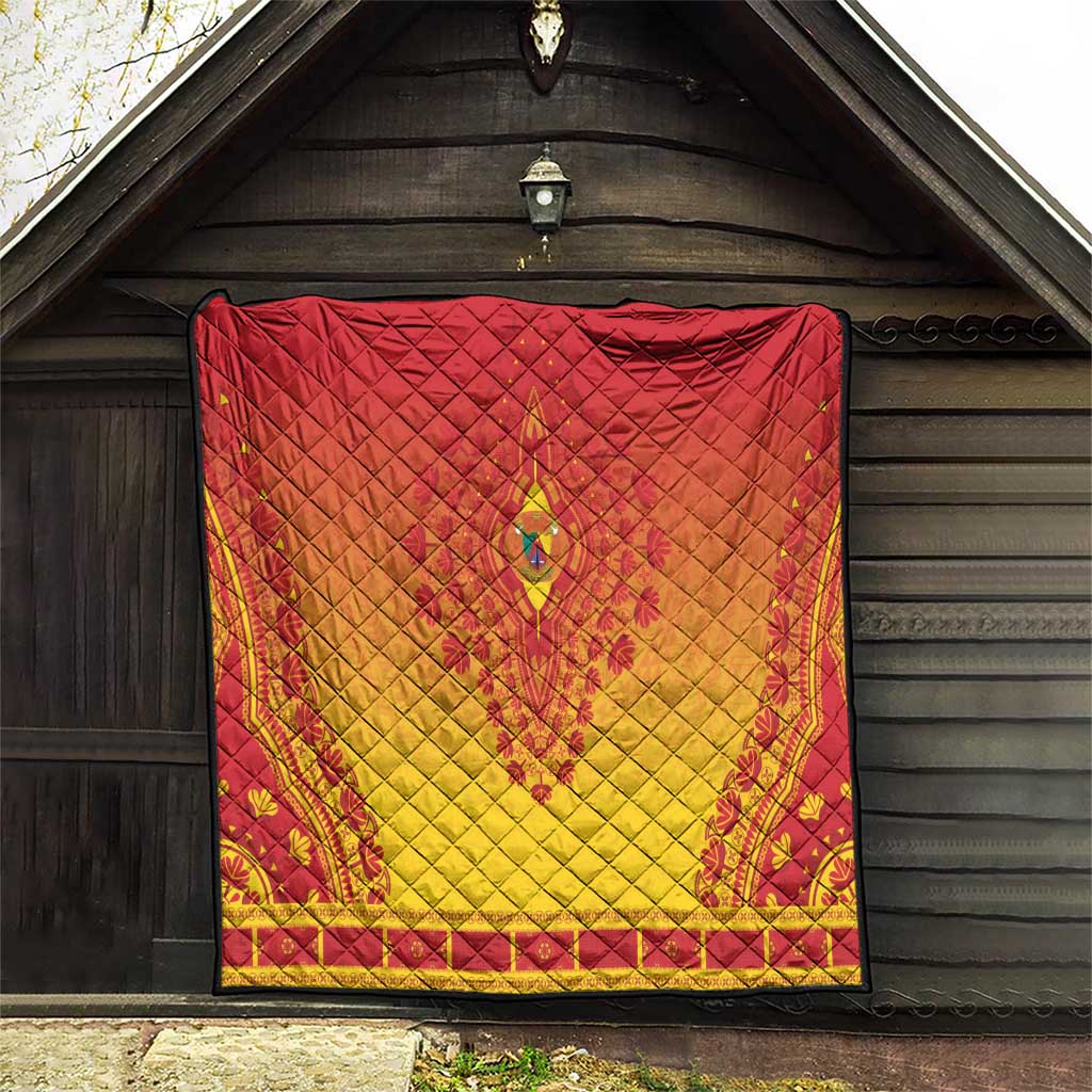 Cameroon African Dashiki Quilt - Wonder Print Shop