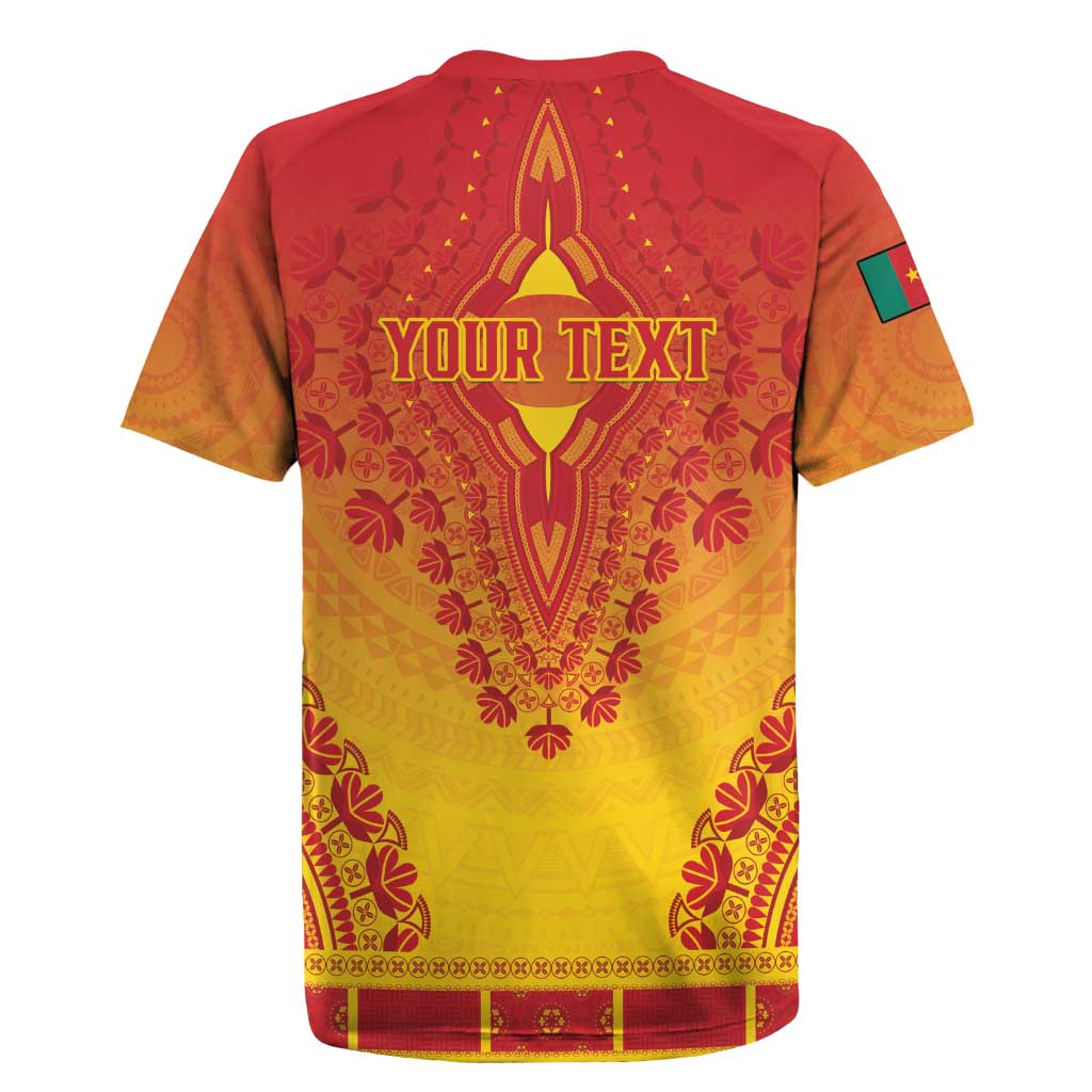 Personalized Cameroon African Dashiki Rugby Jersey - Wonder Print Shop