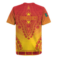 Personalized Cameroon African Dashiki Rugby Jersey - Wonder Print Shop