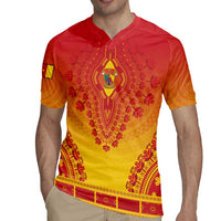 Personalized Cameroon African Dashiki Rugby Jersey - Wonder Print Shop