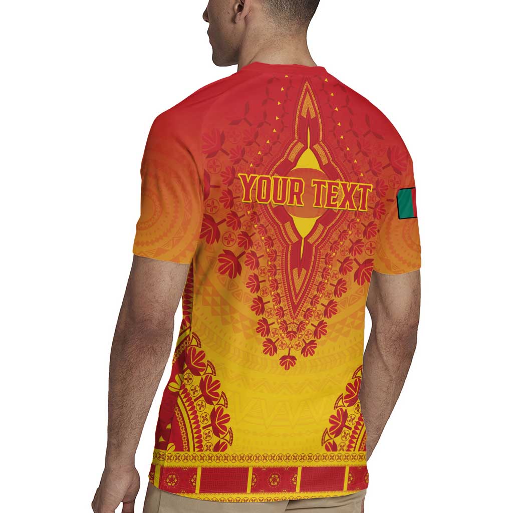 Personalized Cameroon African Dashiki Rugby Jersey - Wonder Print Shop