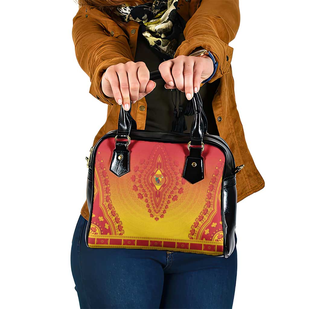 Cameroon African Dashiki Shoulder Handbag - Wonder Print Shop