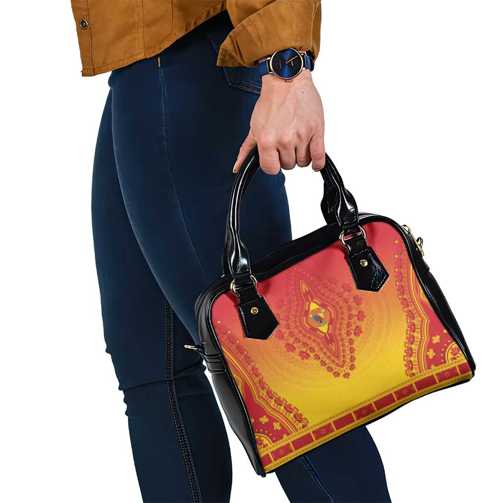 Cameroon African Dashiki Shoulder Handbag - Wonder Print Shop