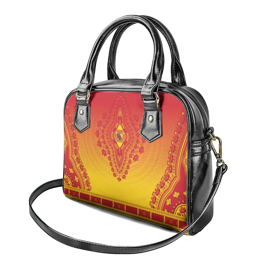 Cameroon African Dashiki Shoulder Handbag - Wonder Print Shop