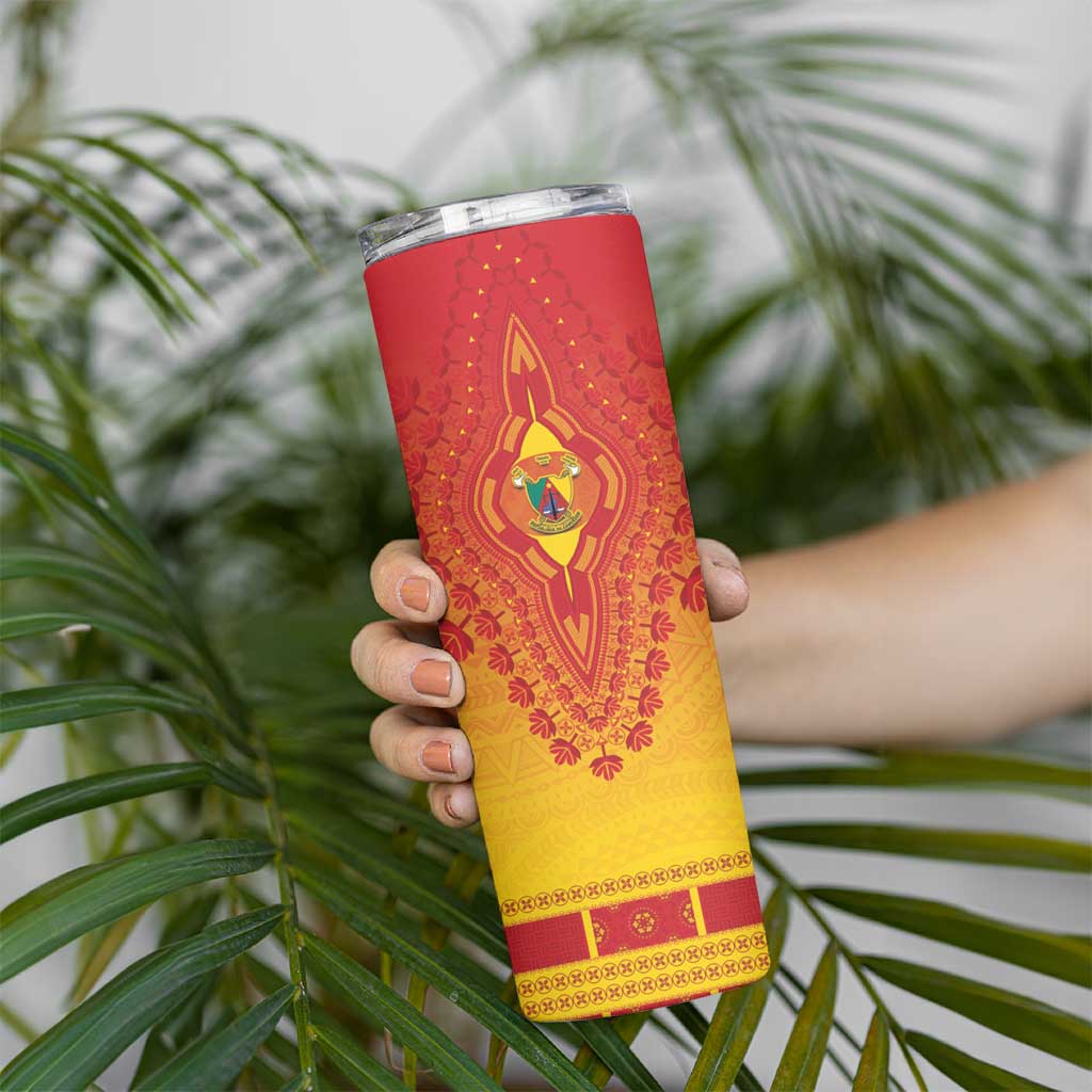Personalized Cameroon African Dashiki Skinny Tumbler - Wonder Print Shop
