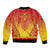 Personalized Cameroon African Dashiki Sleeve Zip Bomber Jacket - Wonder Print Shop