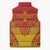 Personalized Cameroon African Dashiki Sleeveless Puffer Jacket - Wonder Print Shop