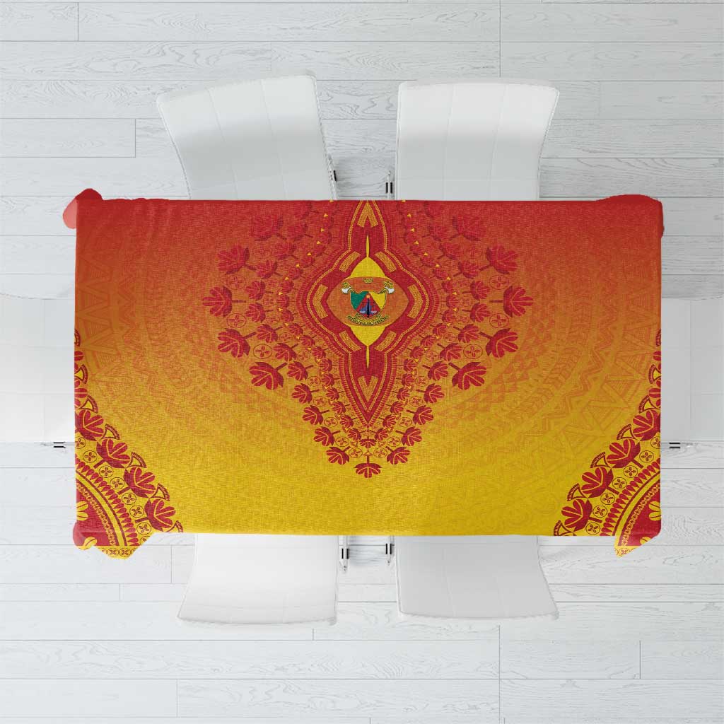 Cameroon African Dashiki Tablecloth - Wonder Print Shop