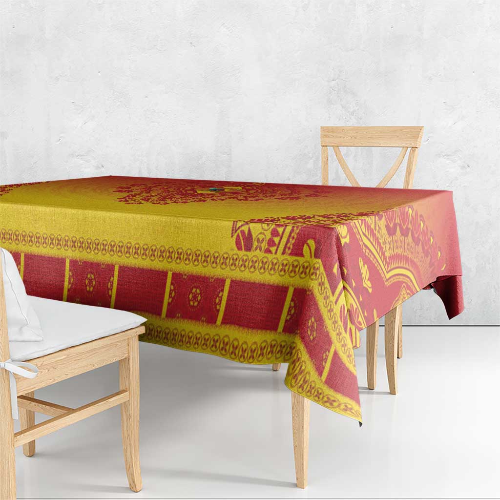 Cameroon African Dashiki Tablecloth - Wonder Print Shop