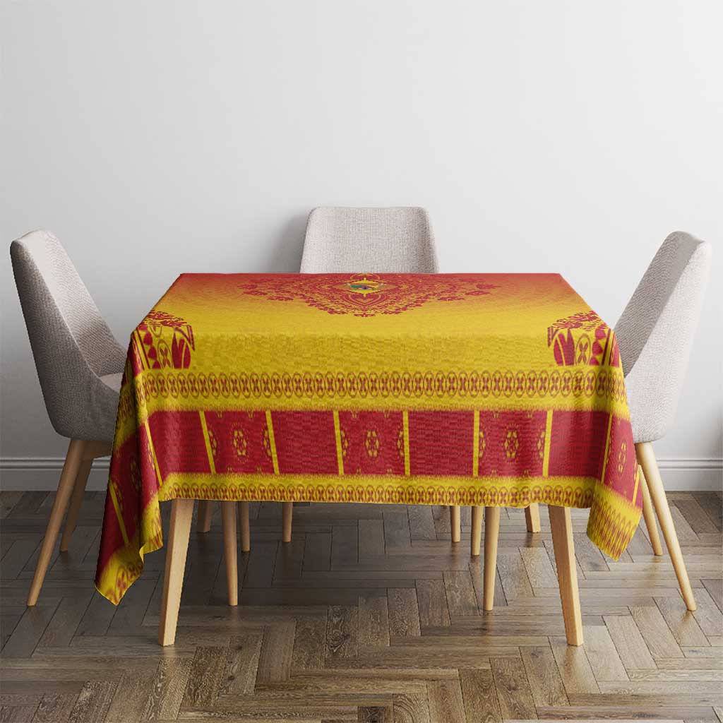 Cameroon African Dashiki Tablecloth - Wonder Print Shop