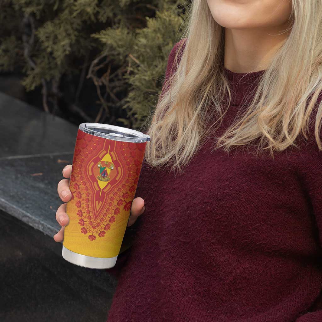 Personalized Cameroon African Dashiki Tumbler Cup - Wonder Print Shop
