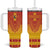 Personalized Cameroon African Dashiki Tumbler With Handle - Wonder Print Shop