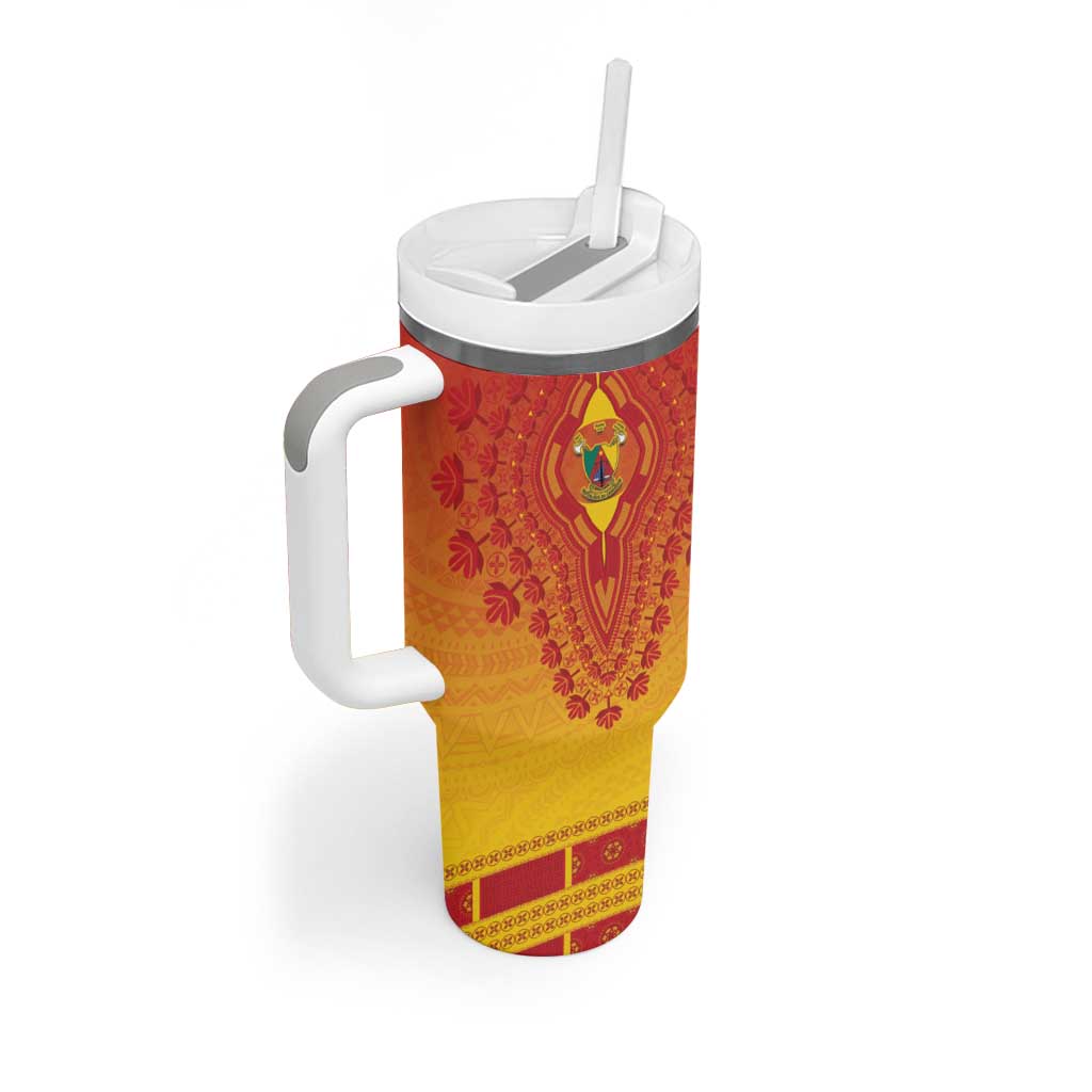 Personalized Cameroon African Dashiki Tumbler With Handle - Wonder Print Shop