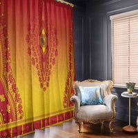 Cameroon African Dashiki Window Curtain - Wonder Print Shop