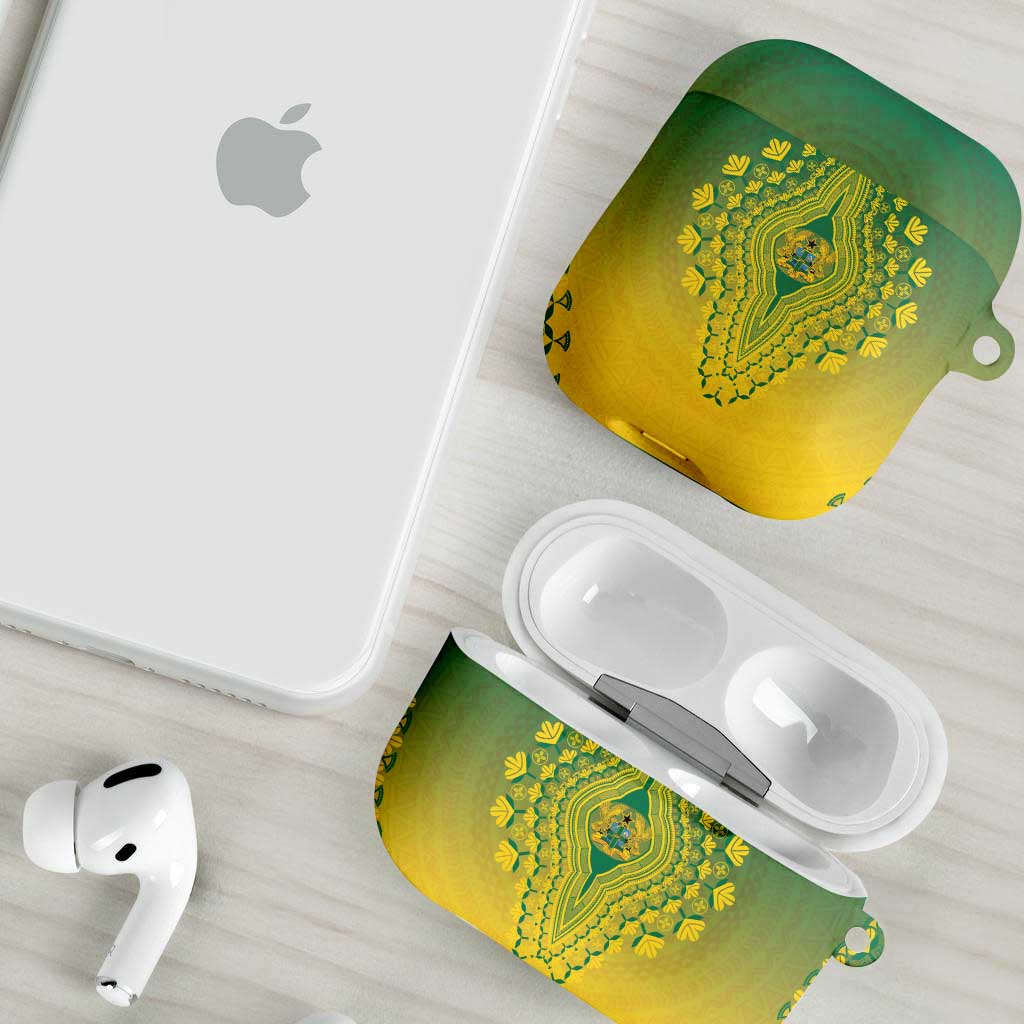 Ghana African Dashiki AirPods Case - Wonder Print Shop