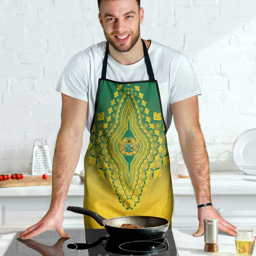 Ghana African Dashiki Apron - Wonder Print Shop
